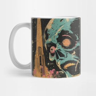 Retro Space Horror Mug